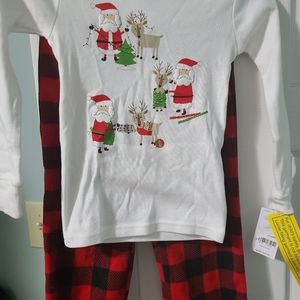 Nwt boys Christmas pjs size 4